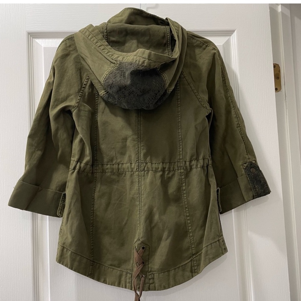 Anthropologie green jacket by Hei Hei - Picture 5 of 10
